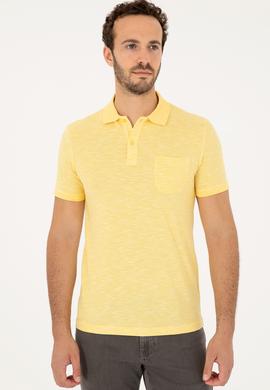 Erkek Sarı Tişört - 50279560106