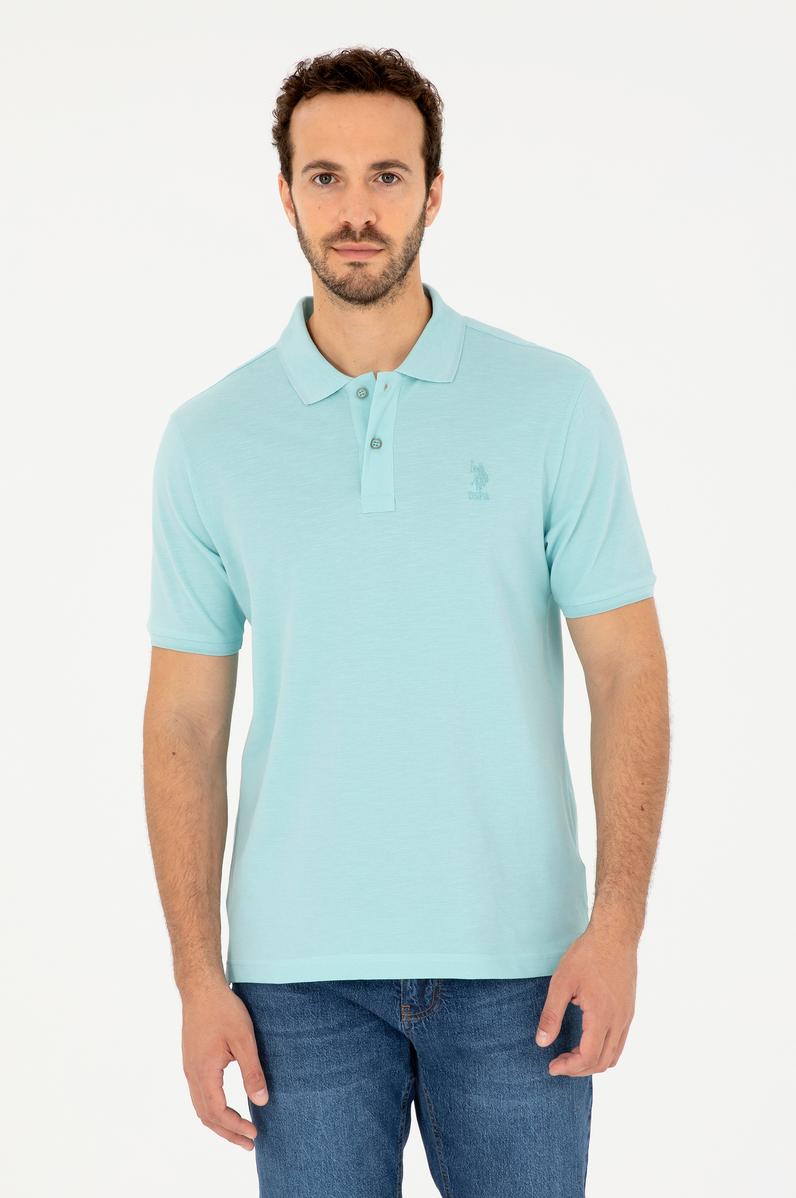 Erkek Su Yeşili Tişört