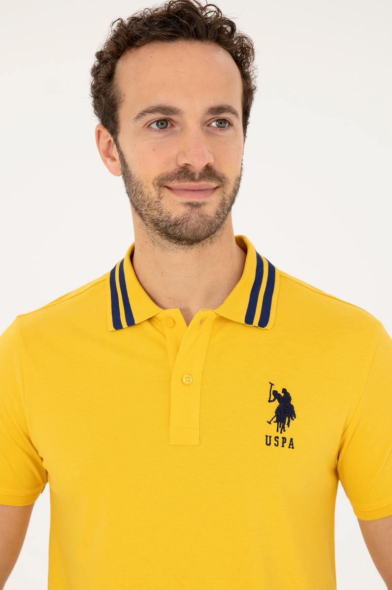 Erkek Safran Basic Tişört