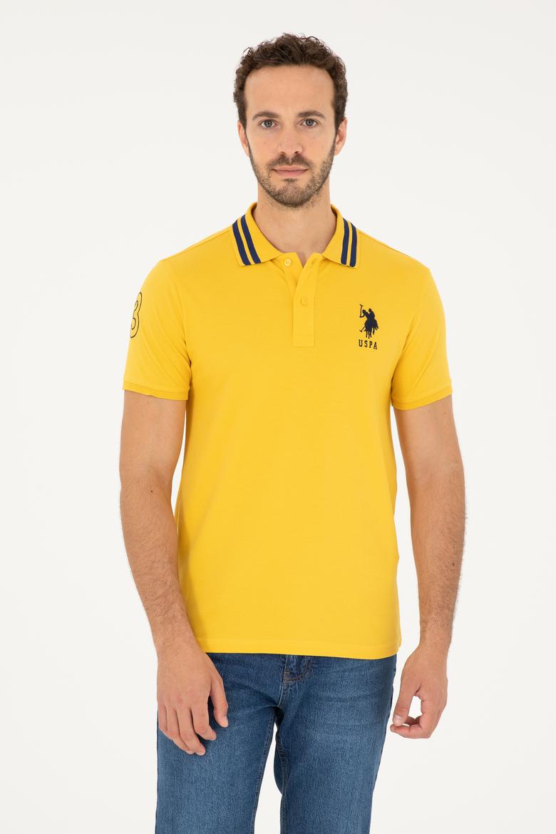 Erkek Safran Basic Tişört