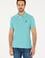 Erkek Regular Fit Polo Yaka Mint Basic Tişört