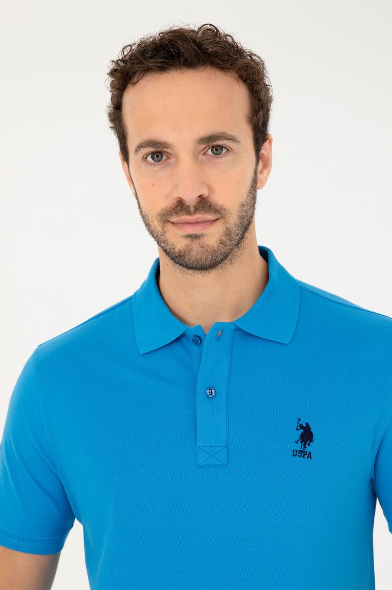 Erkek Saks Basic Tişört