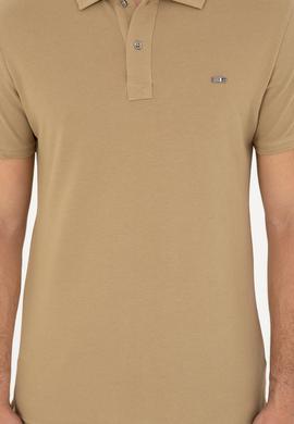 Erkek Haki Basic Tişört - 50279610046