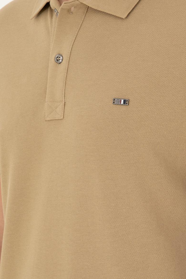 Erkek Haki Basic Tişört - 50279610046