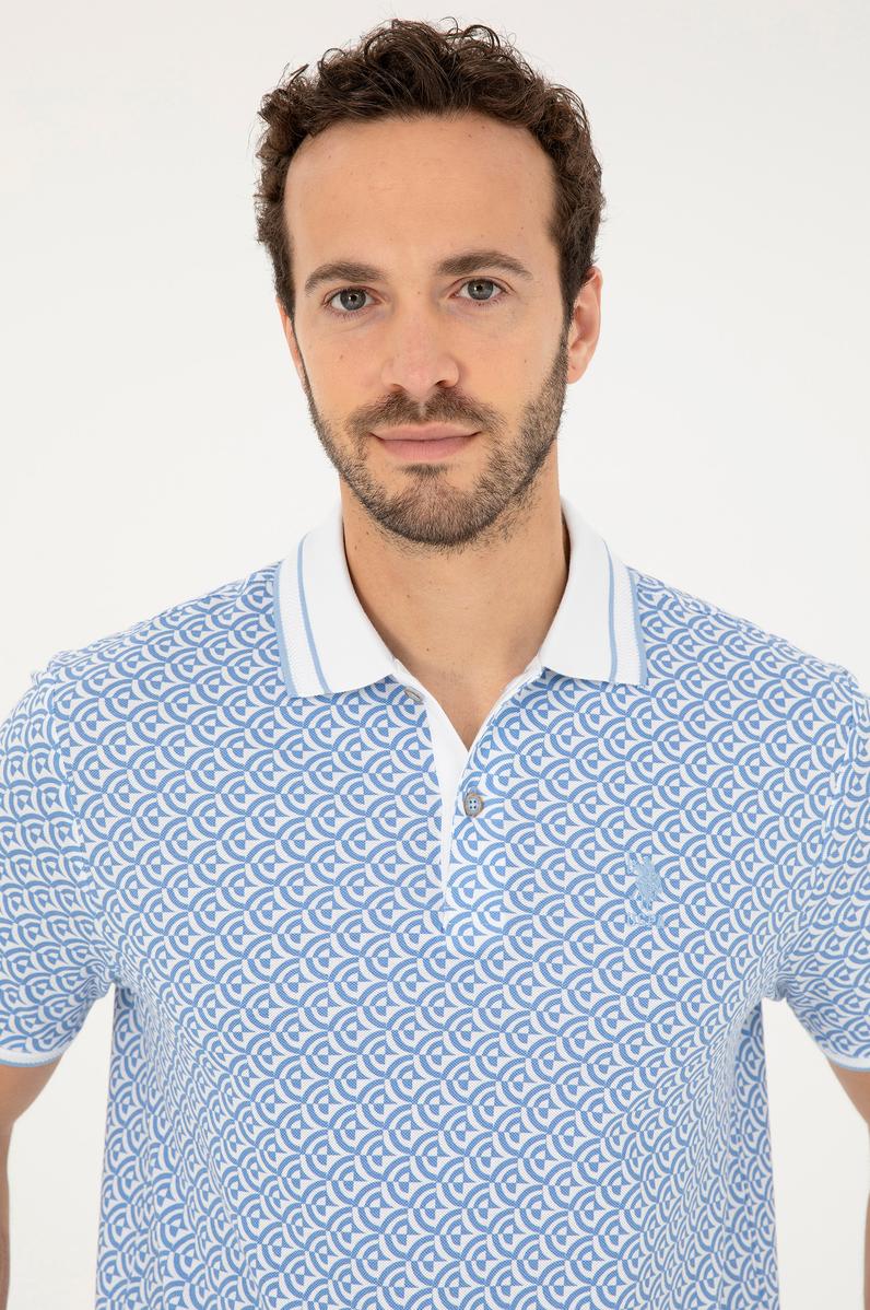 Erkek Açık Mavi Tişört