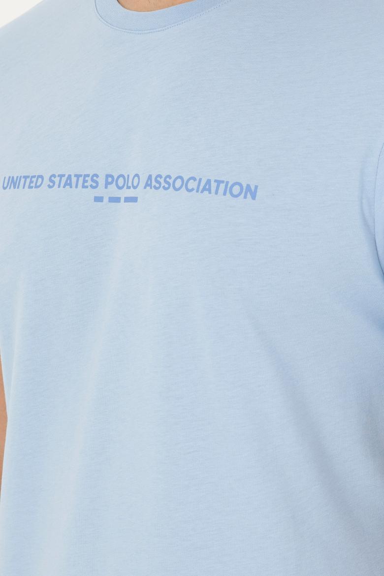 Erkek Açık Mavi Tişört - 50281569009