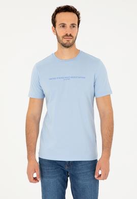 Erkek Açık Mavi Tişört - 50281569009