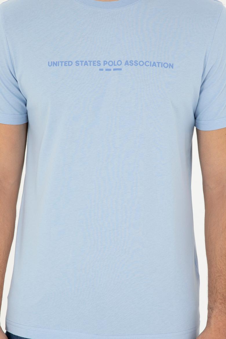 Erkek Açık Mavi Tişört - 50281569009