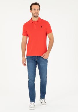 Erkek Kırmızı Basic Tişört - 50279613384