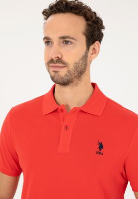 Erkek Kırmızı Basic Tişört - 50279613384