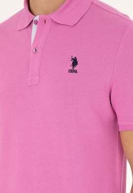 Erkek Menekşe Basic Tişört - 50279611148