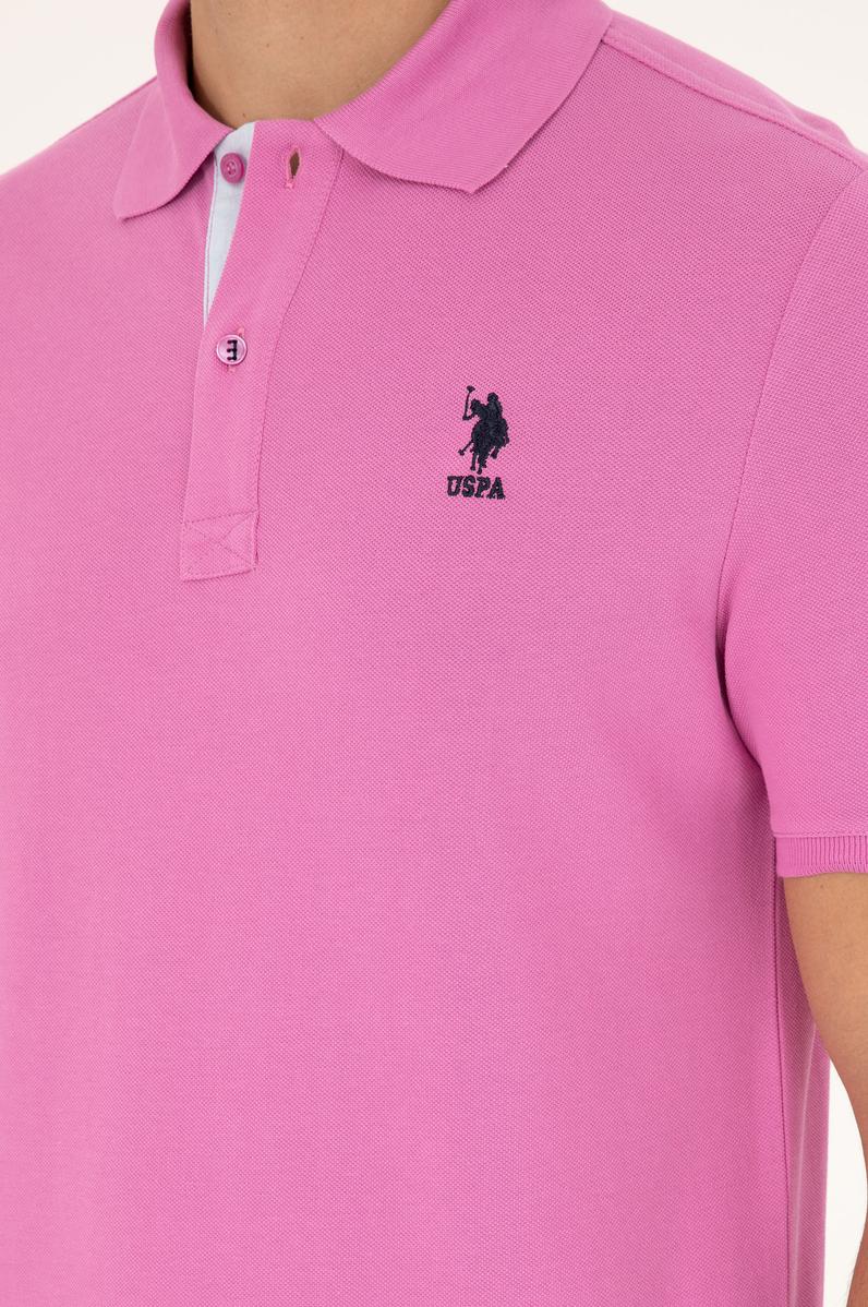 Erkek Menekşe Basic Tişört