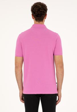 Erkek Menekşe Basic Tişört - 50279611148