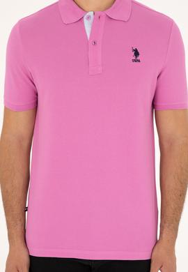 Erkek Menekşe Basic Tişört - 50279611148