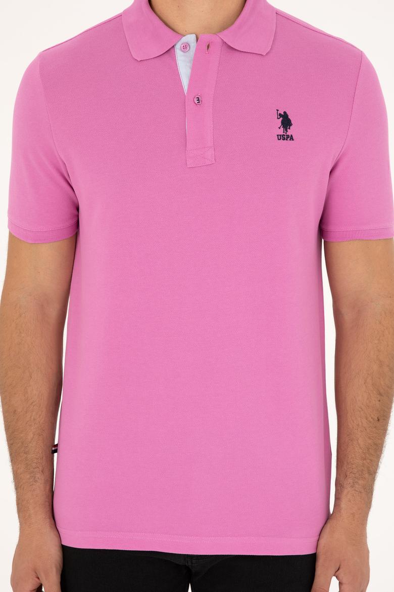 Erkek Menekşe Basic Tişört - 50279611148