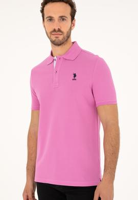 Erkek Menekşe Basic Tişört - 50279611148