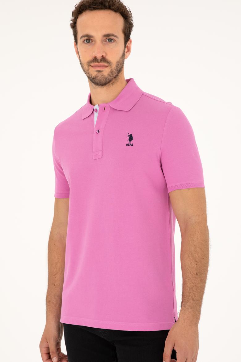 Erkek Menekşe Basic Tişört - 50279611148