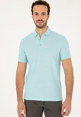 Erkek Su Yeşili Tişört - 50282502030