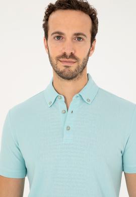 Erkek Su Yeşili Tişört - 50282502030