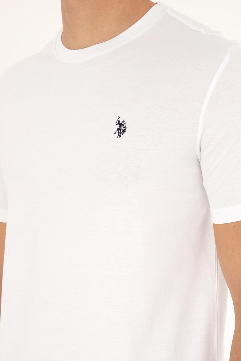 Erkek Beyaz Basic Tişört - 50281948001