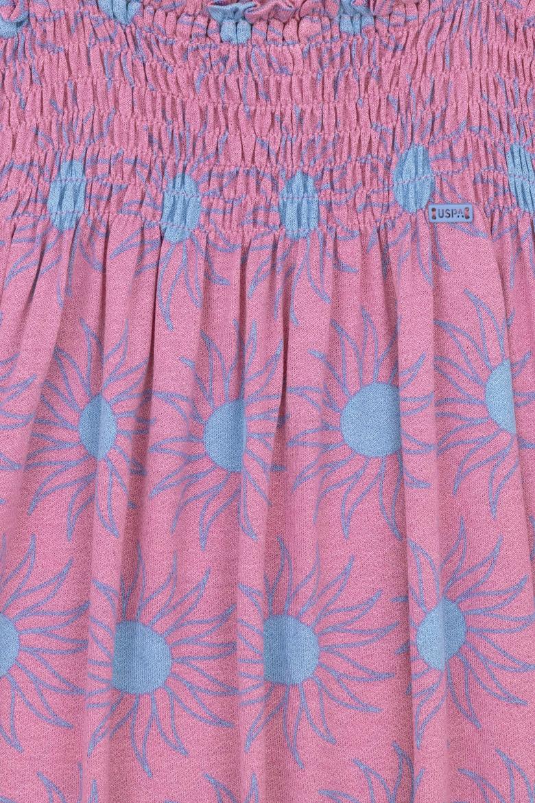 Kız Çocuk Menekşe Kolsuz Örme Elbise - 50288077027