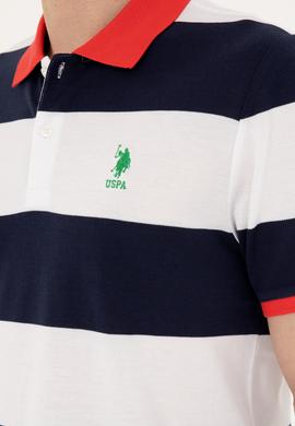 Erkek Regular Fit Polo Yaka Lacivert Tişört - 50288503054