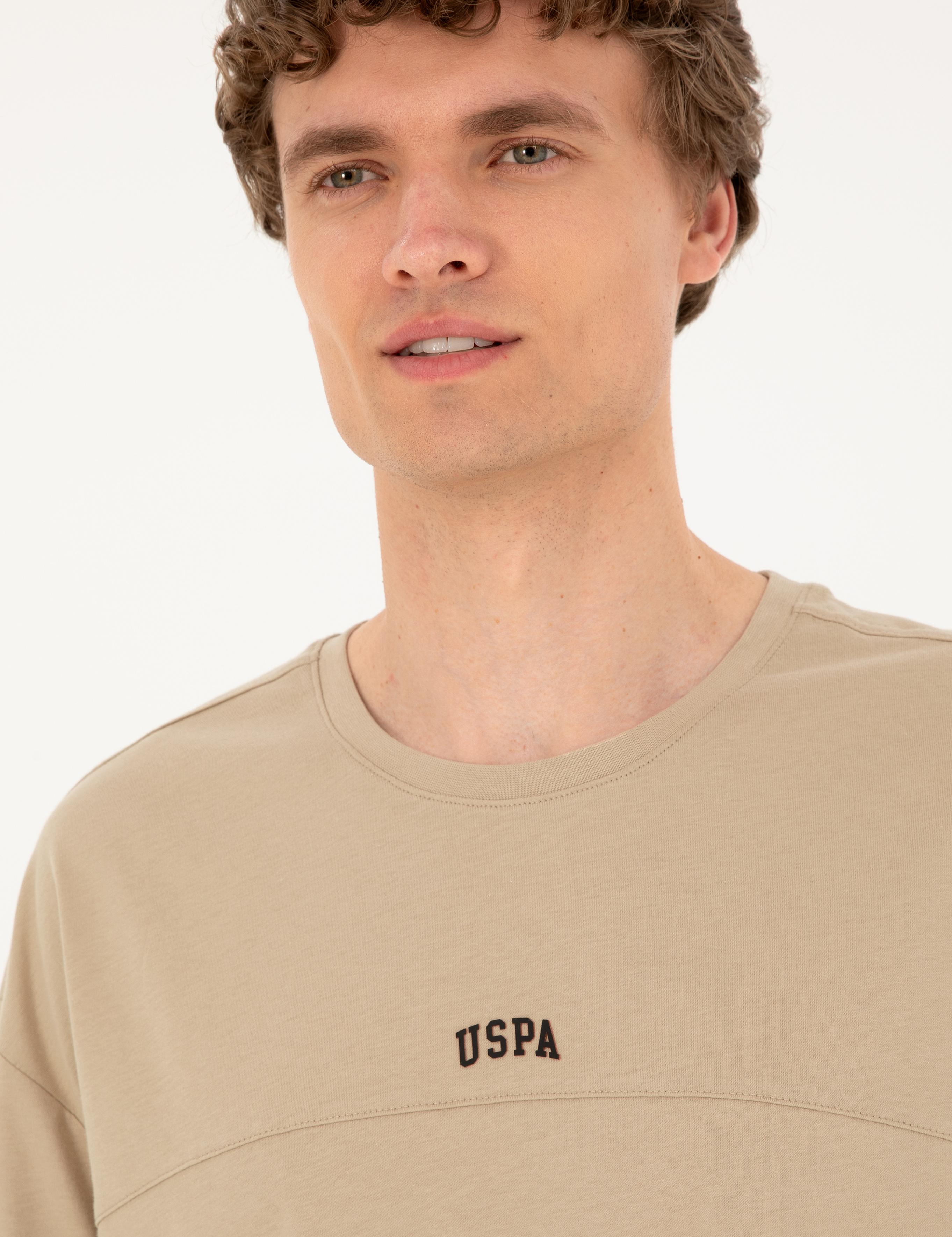 تی شرت یقه گرد آستین کوتاه ریلکس یقه گرد مردانه یو اس پولو | U.S. Polo Assn. - تصویر 2