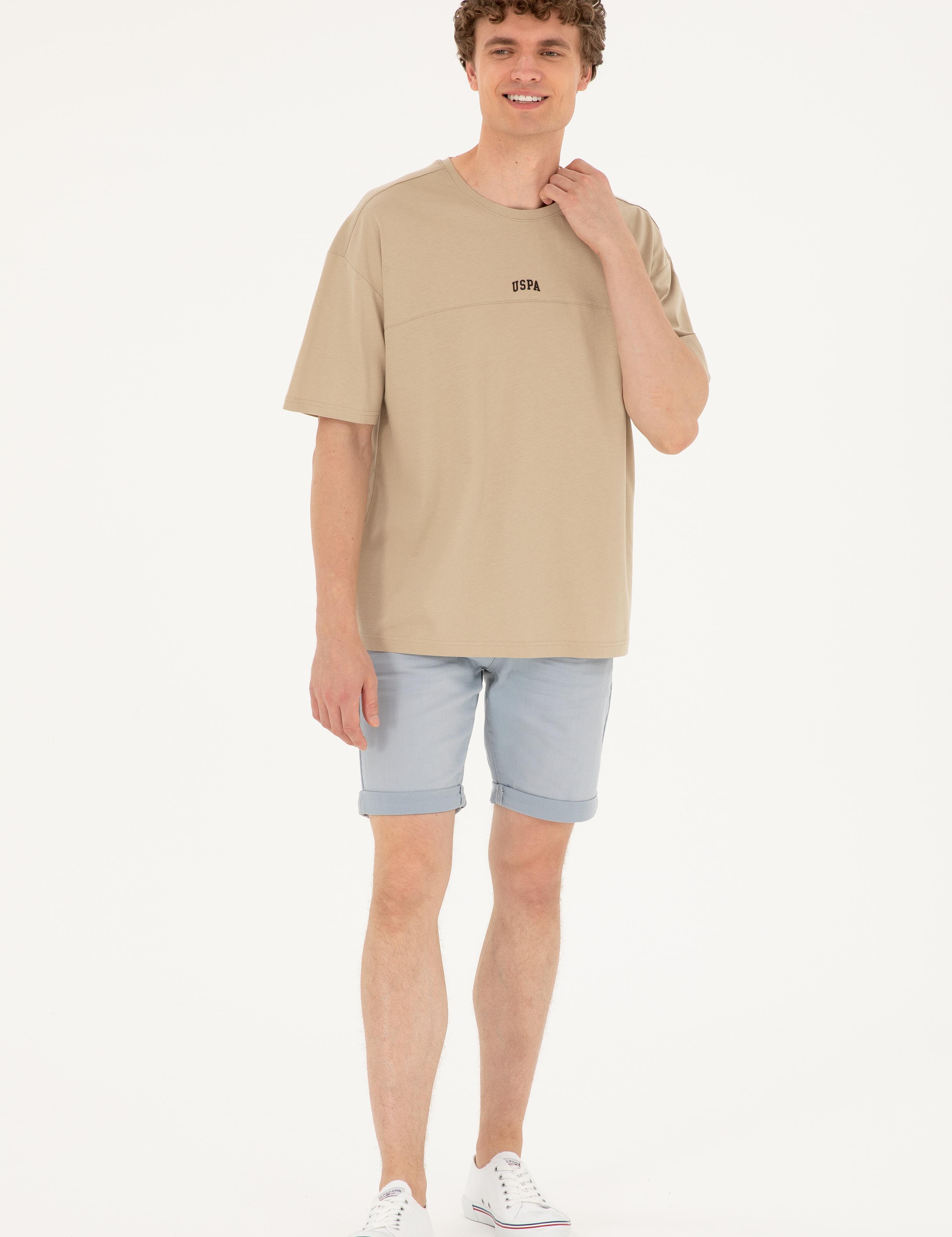 تی شرت یقه گرد آستین کوتاه ریلکس یقه گرد مردانه یو اس پولو | U.S. Polo Assn. - تصویر 4