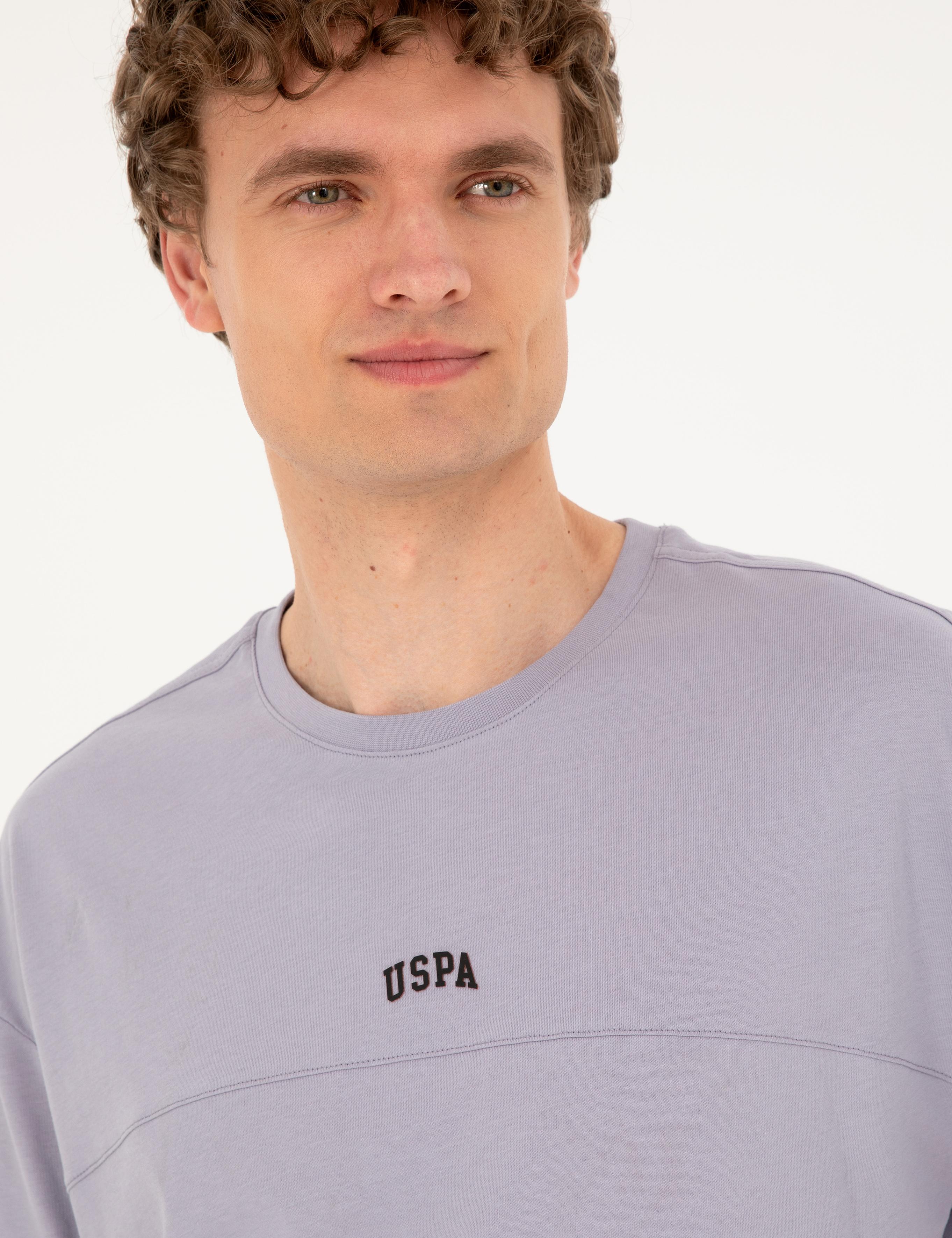 تی شرت یقه گرد آستین کوتاه ریلکس یقه گرد مردانه یو اس پولو | U.S. Polo Assn. - تصویر 2
