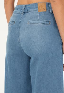 Kadın Mavi Loose Fit Jean Pantolon - 50282731002