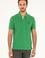 Erkek Regular Fit Polo Yaka Yeşil Basic Tişört
