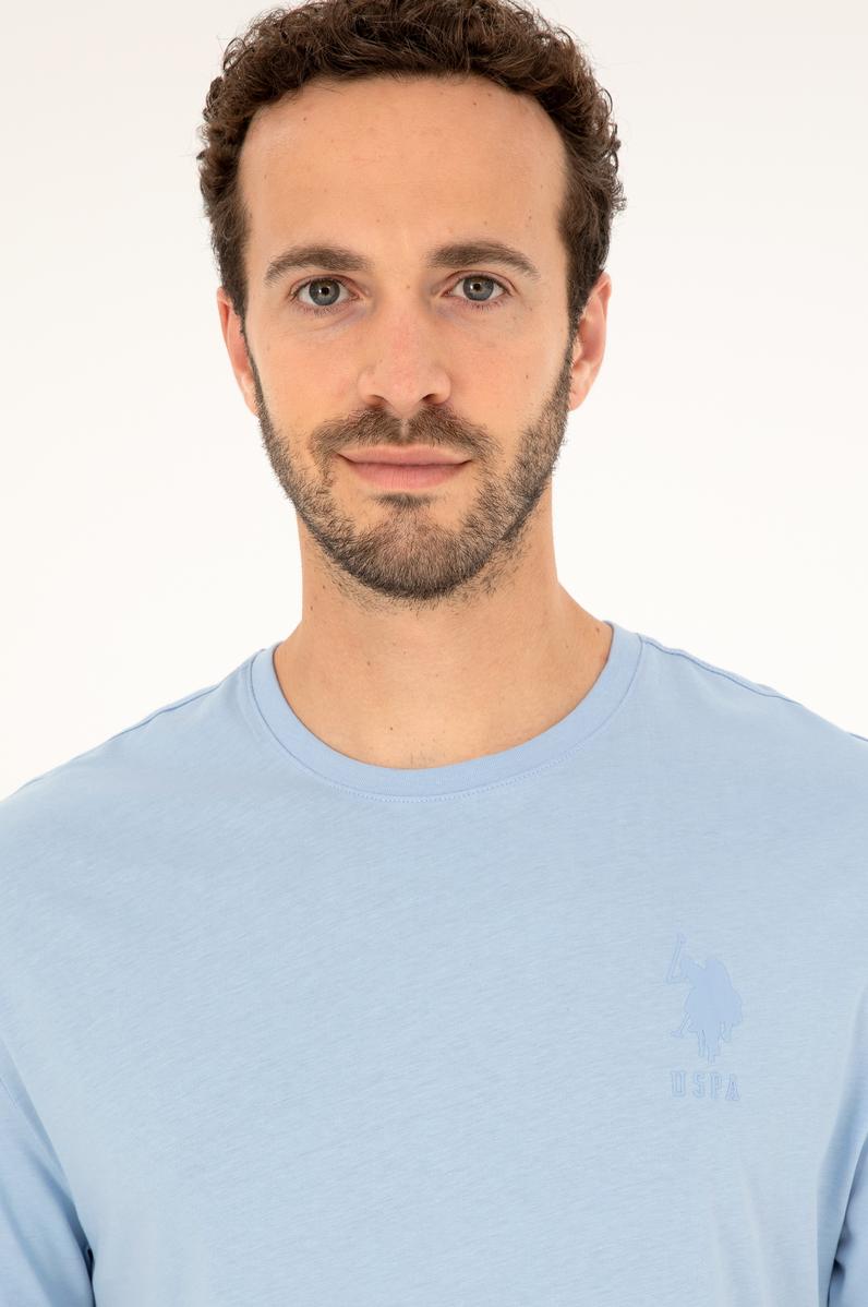 Erkek Açık Mavi Tişört