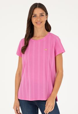 Kadın Menekşe Tişört - 50281793004