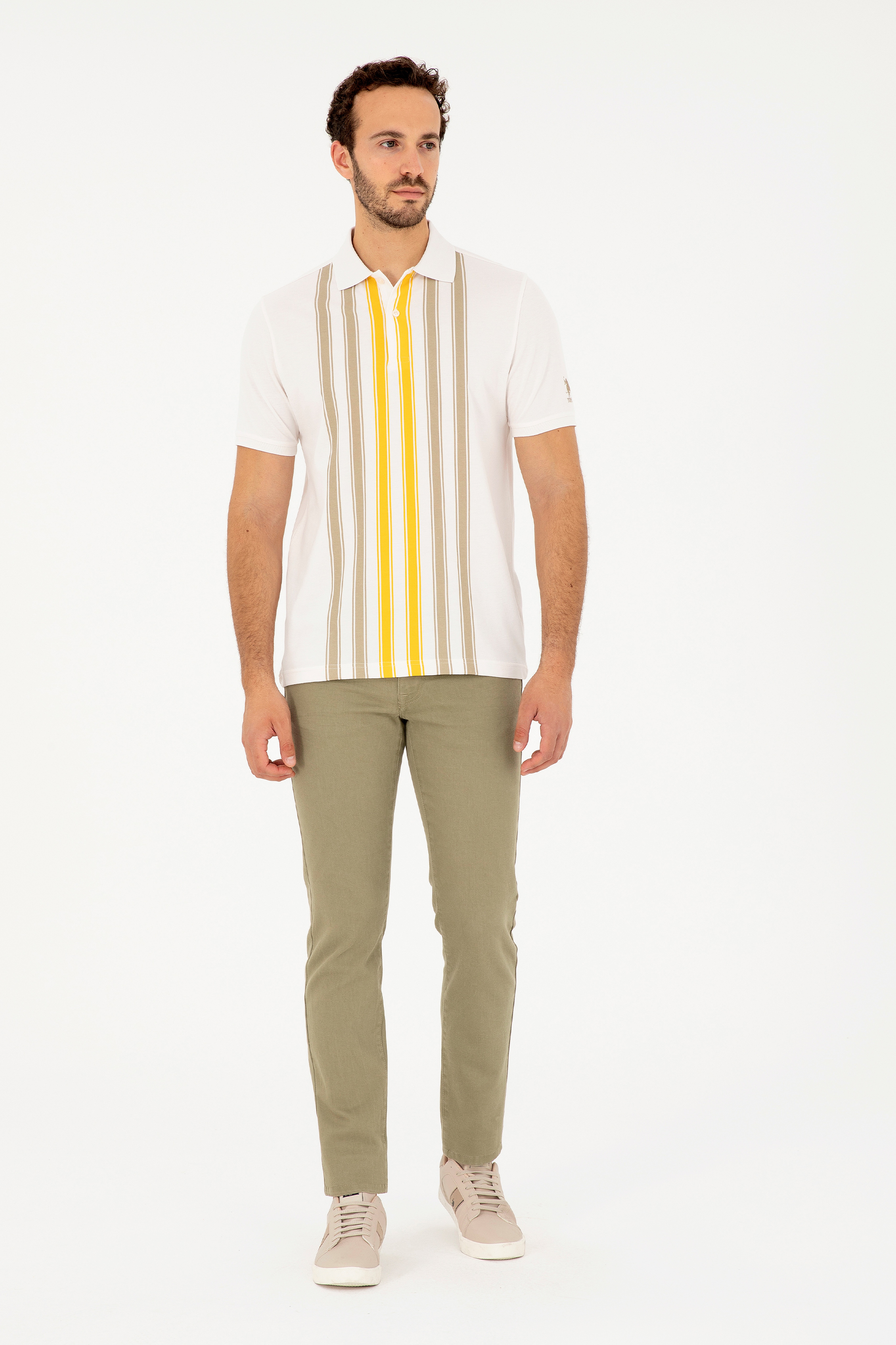 Erkek Haki Jean Pantolon - Image 1