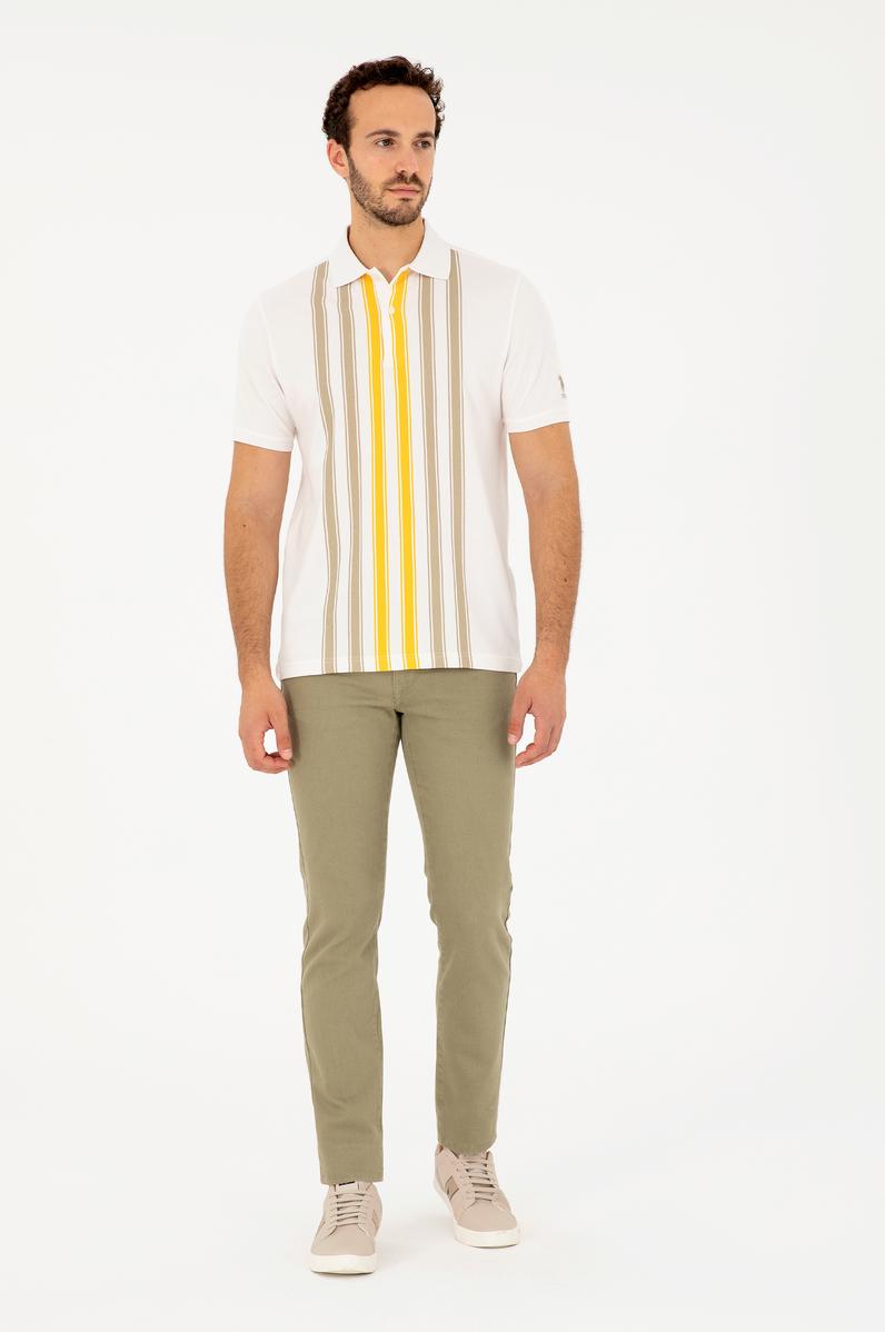 Erkek Haki Jean Pantolon