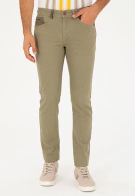 Erkek Haki Jean Pantolon - 50280518026