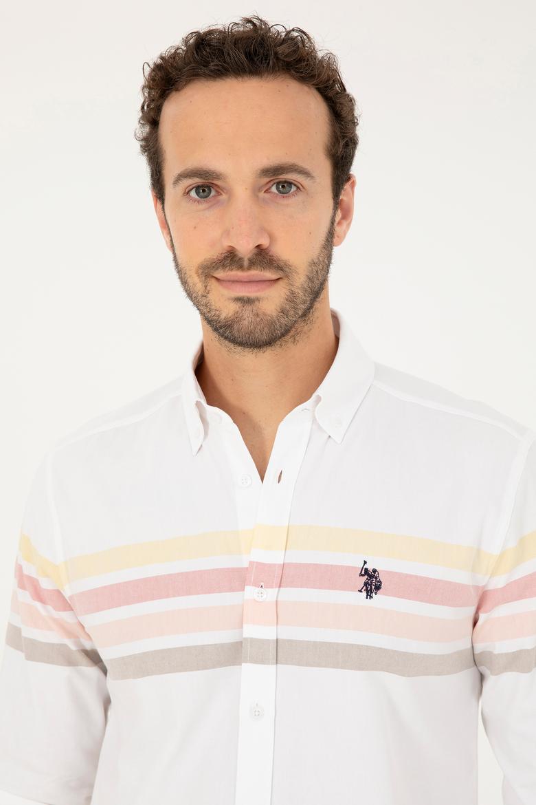 Erkek Somon Uzun Kollu Gömlek - 50288910010