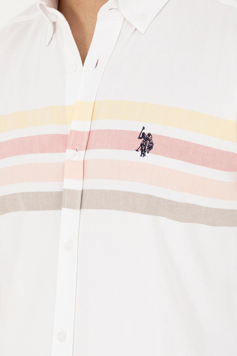 Erkek Somon Uzun Kollu Gömlek - 50288910010