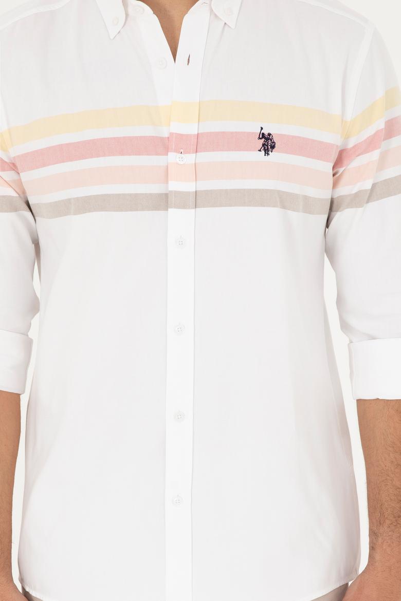 Erkek Somon Uzun Kollu Gömlek - 50288910010