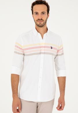 Erkek Somon Uzun Kollu Gömlek - 50288910010