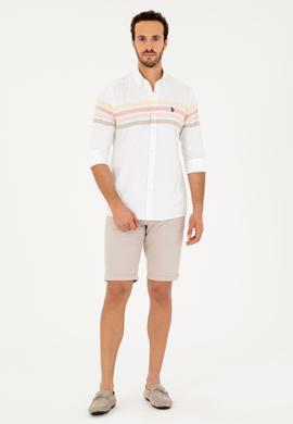 Erkek Somon Uzun Kollu Gömlek - 50288910010