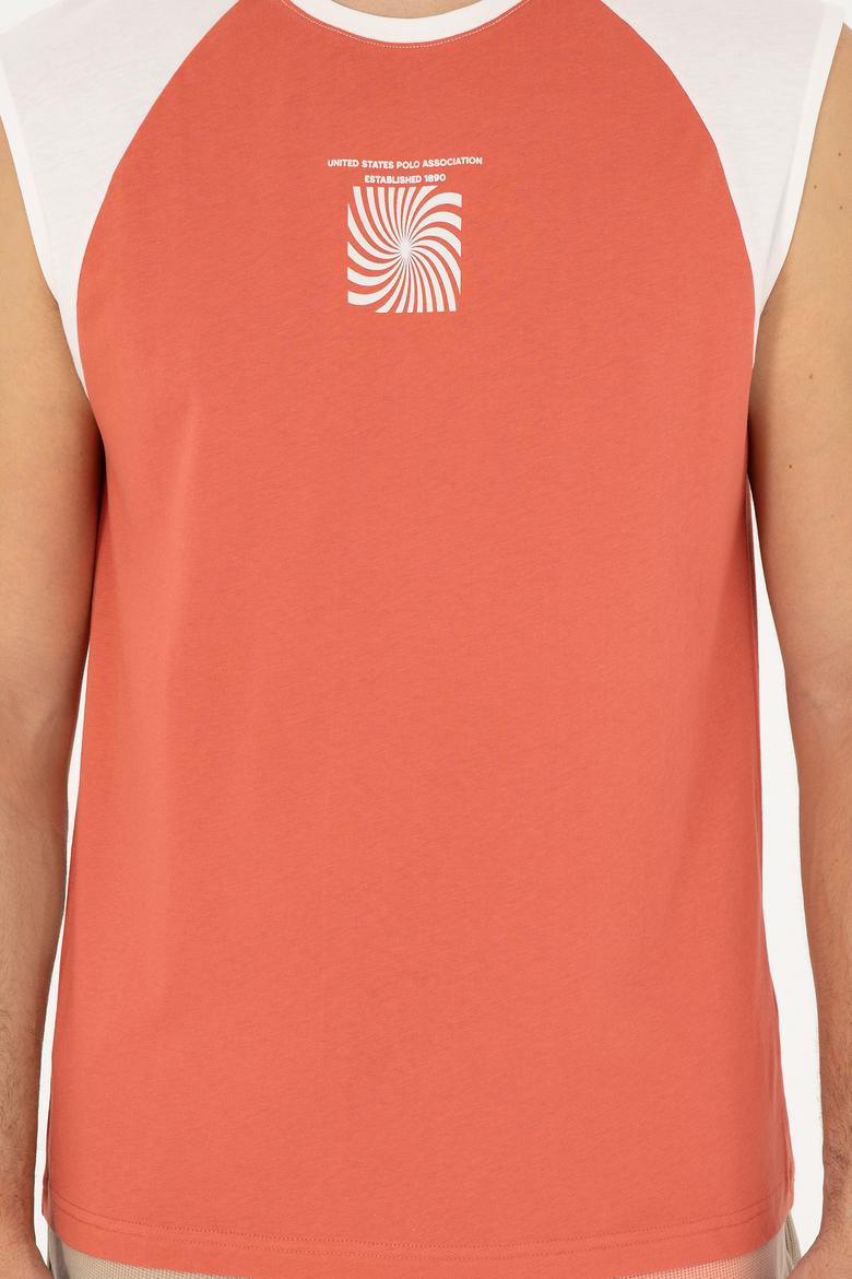 Erkek Regular Fit Bisiklet Yaka Pudra Tişört - 50281798024