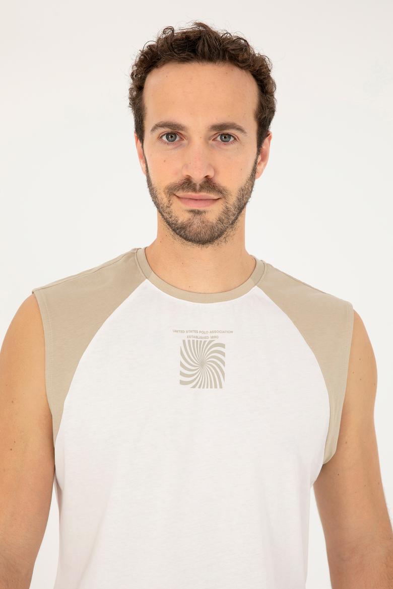 Erkek Ekru Tişört - 50281798033