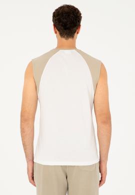 Erkek Ekru Tişört - 50281798033