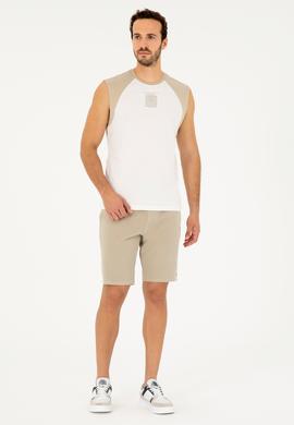 Erkek Ekru Tişört - 50281798033