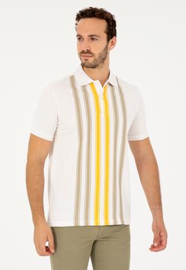 Erkek Ekru Tişört - 50281954011