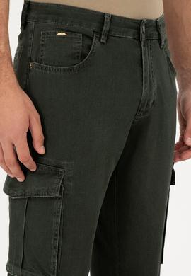 Erkek Haki Jean Pantolon - 50280810030