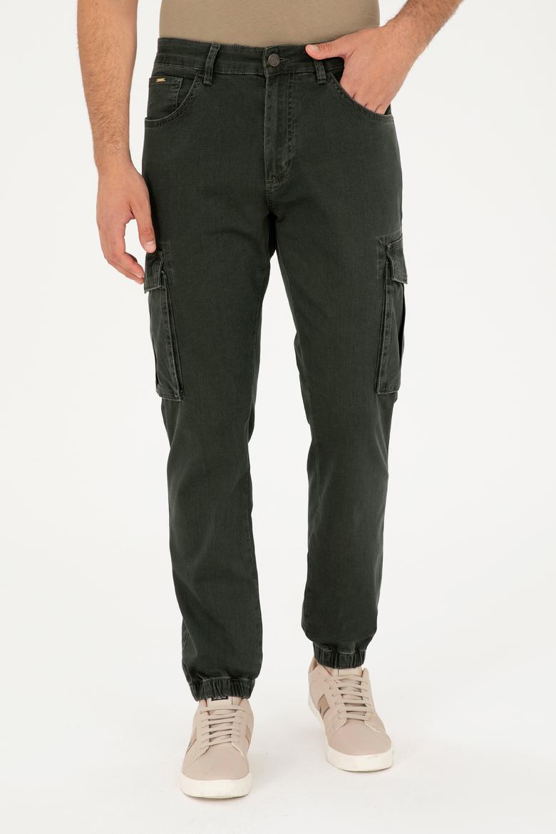 Erkek Haki Jean Pantolon - 50280810030