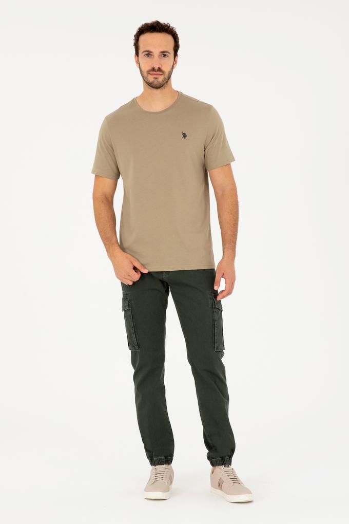 Erkek Haki Jean Pantolon
