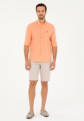 Erkek Somon Uzun Kollu Basic Gömlek - 50282588037